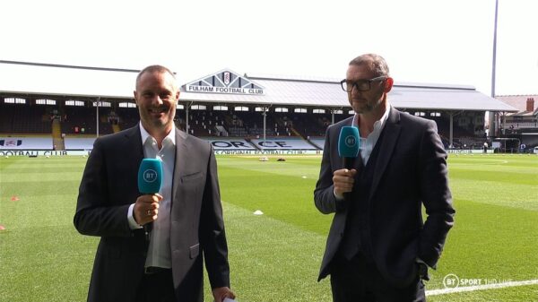 Darren Flecther BT Sport Commentator 3