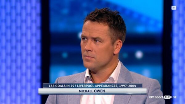 Michael Owen BT Sport 6