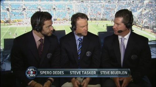 Steve Beuerlein NFL on CBS Commentator