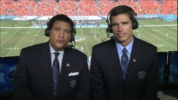 Trent Green NFL on CBS Sports Commentator 1
