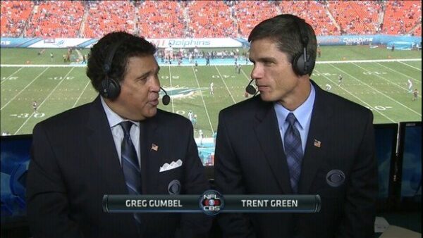 Trent Green NFL on CBS Sports Commentator 2