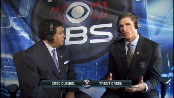 Trent Green NFL on CBS Sports Commentator 4