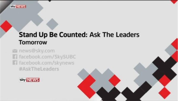 Sky News Promo 2015 Ask The Leaders 10