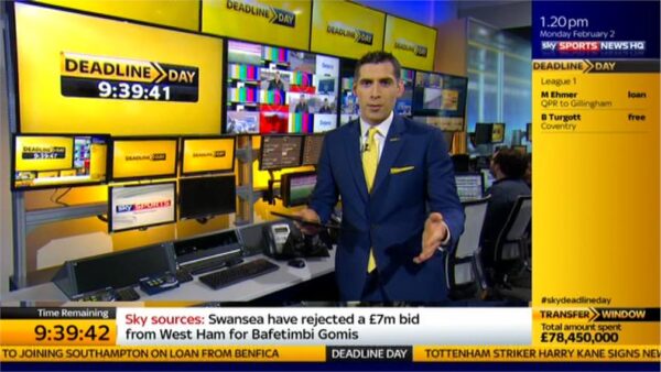 Sky Sp NewsHQ Deadline Day 02 02 13 20 25