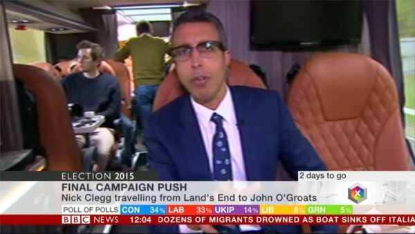BBC News General Election 2015 Campaign Coverage 32
