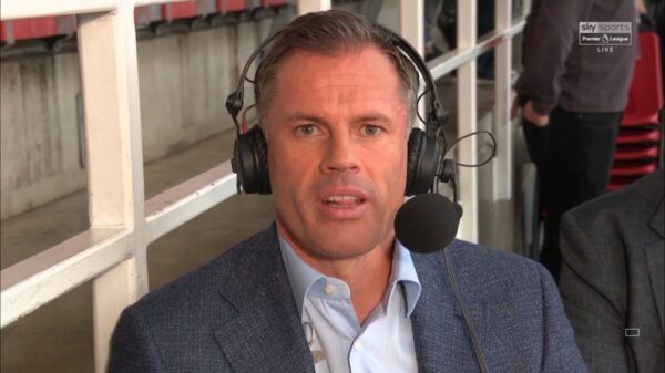 Jamie Carragher Sky Sports Football 2