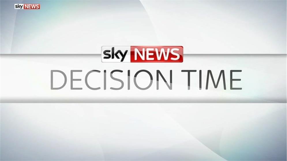 Sky News Decision Time Sky News Decision Time