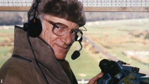 BBC racing commentator Sir Peter O'Sullevan