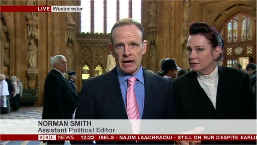BBC Norman Smith told to stop filming      