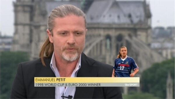 Emmanuel Petit ITV Euro 2016 Pundit 1
