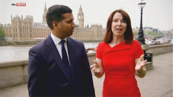 Sky News Promo 2016 EU Debate Kay Burley and Faisal Islam 4