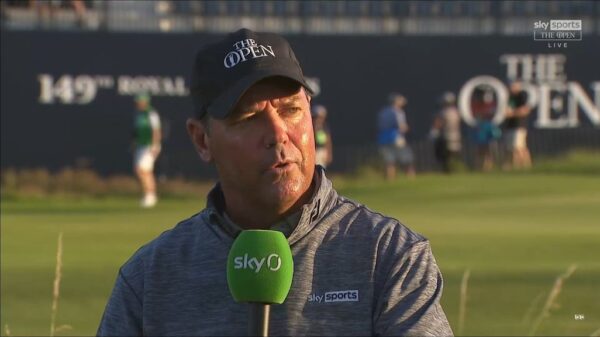 Rich Beem Sky Sports Golf Reporter 1