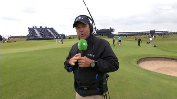 Rich Beem Sky Sports Golf Reporter 2