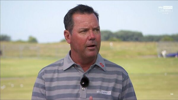 Rich Beem Sky Sports Golf Reporter 4