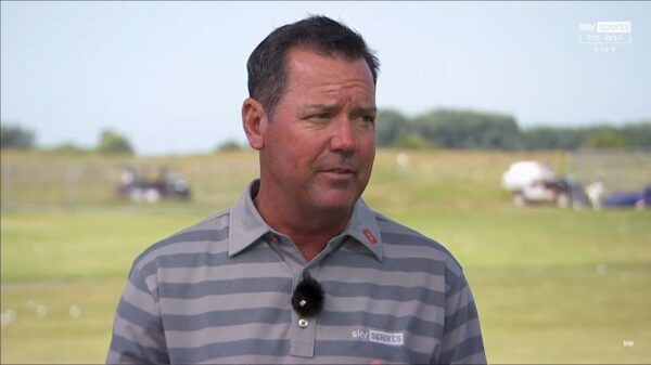 Rich Beem Sky Sports Golf Reporter 5