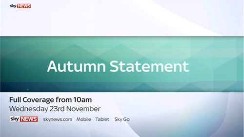 Autumn Statement Sky News Promo