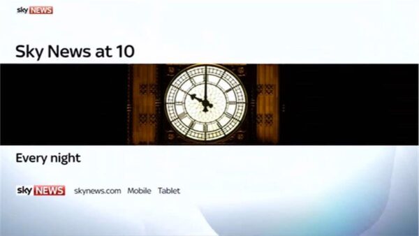 Sky News Promo 2016 News at Ten 10