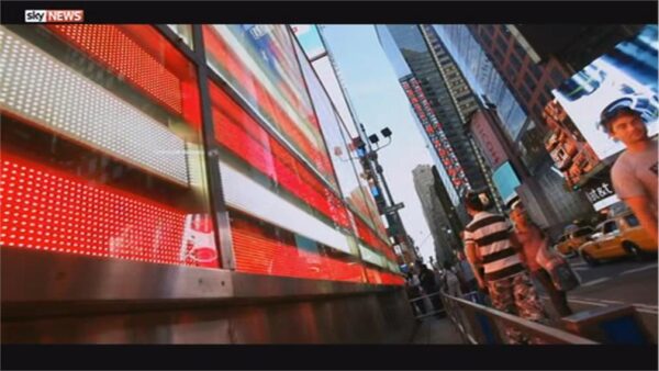 Sky News Promo 2016 US Election Coverage from New York with Jermey Thompson 9