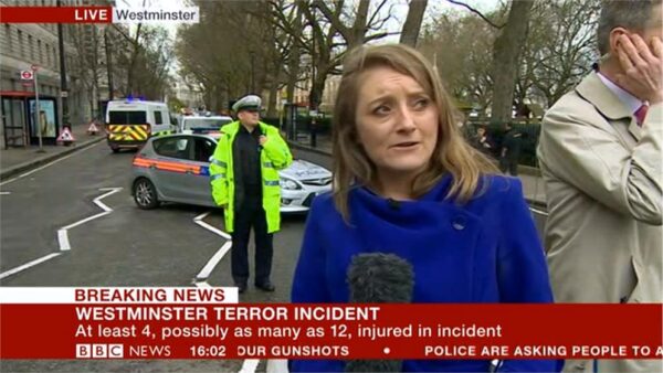 Westminster Attack BBC News 1