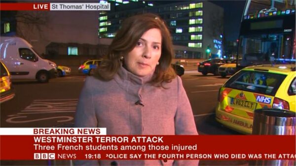 Westminster Attack BBC News 6