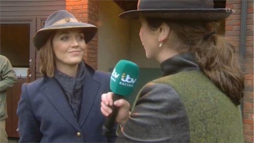 Victoria Pendleton Images ITV Horse Racing