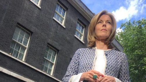 Mary Nightingale presents Evening News from Downing Street
