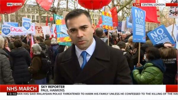 Paul Hawkins Images Sky News