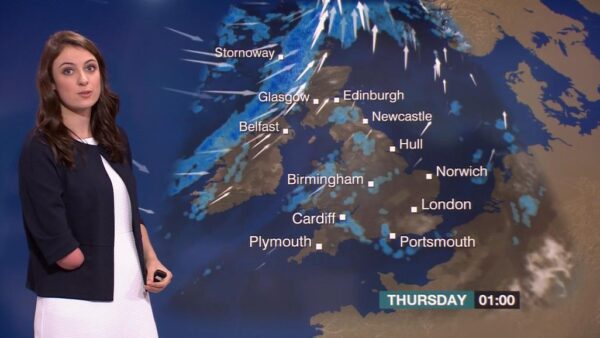 Lucy Martin BBC Weather Presenter 1