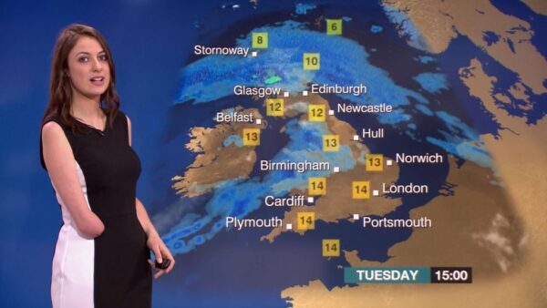 Lucy Martin BBC Weather Presenter 6