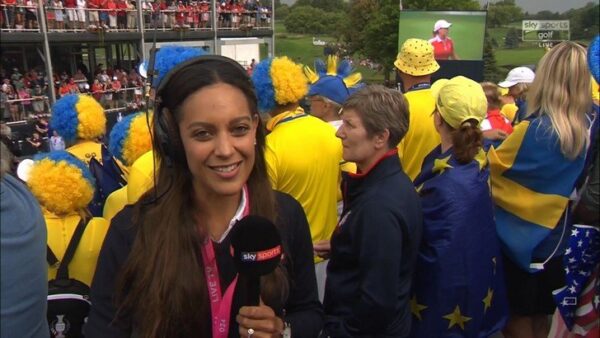 Image of Sky Sports Golf Reporter Henni Goya Zuël