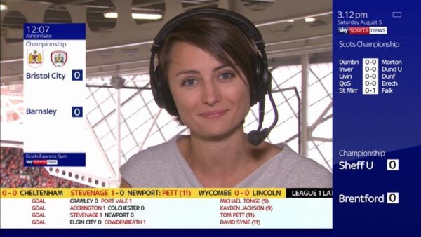 Michelle Owen Sky Sports Football 3