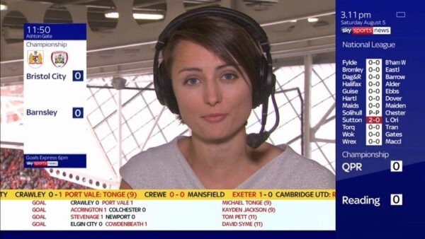 Michelle Owen Sky Sports Football 7