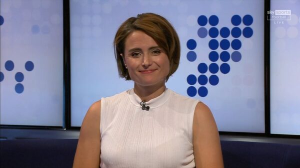 Michelle Owen on Sky Sports