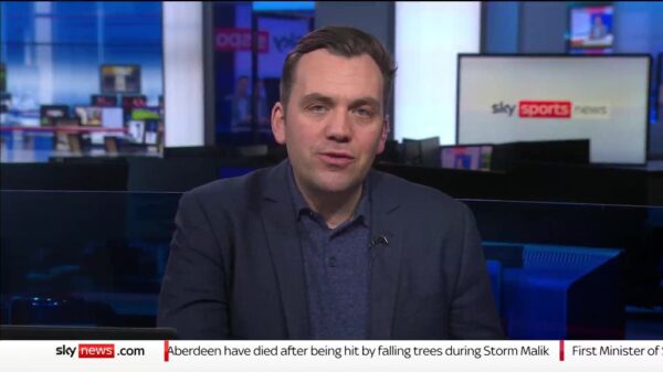 Jamie Weir Sky Sports 2