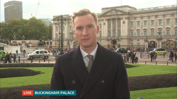Paul Brand at Buckingham Palace 1