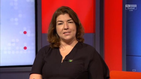 Caroline Barker Sky Sports 2