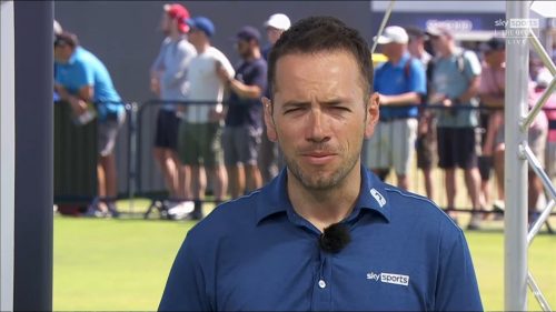 Nick Dougherty Sky Sports Golf Presenter