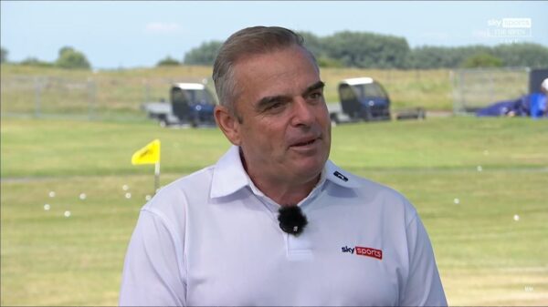Paul McGinley Sky Sports Golf Pundit 6