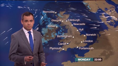 Ben Rich BBC Weather Presenter