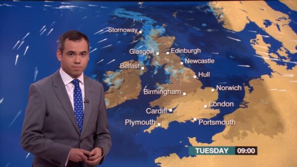 Ben Rich BBC Weather Presenter 2 Ben Rich BBC Weather Presenter 2