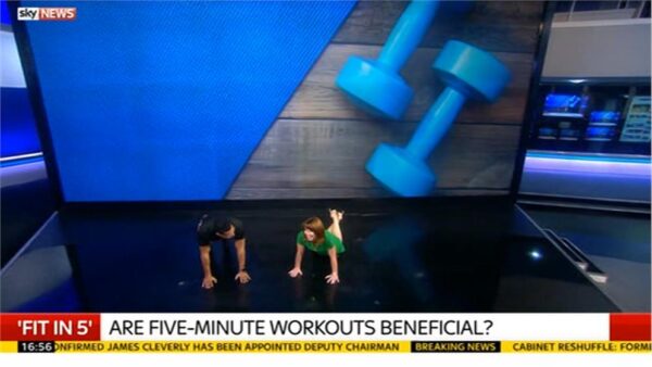 Fit in 5 with Kay Burley 5