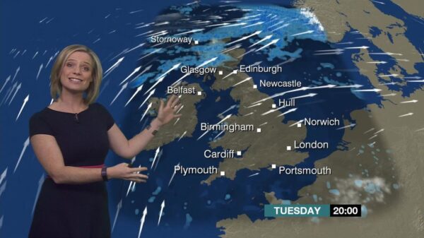 Sarah Keith Lucas BBC Weather Presenter 9