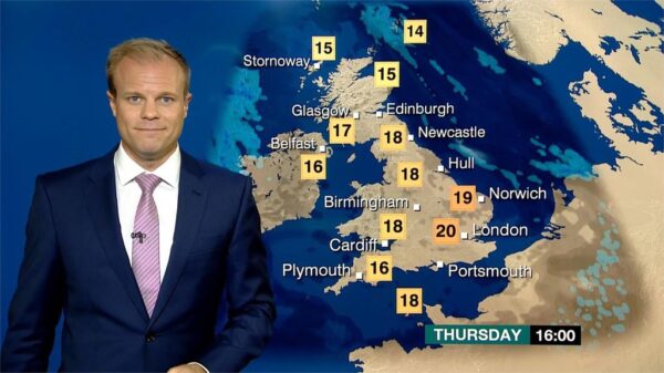 Simon King BBC Weather Presenter 8
