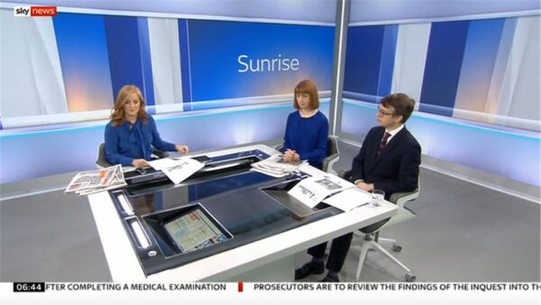 Sky News Sunrise 2018 22