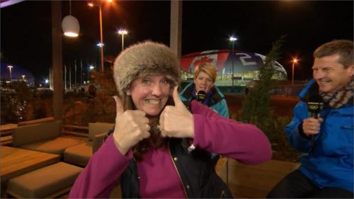 Jackie Lockhart - - BBC Olympics (1)