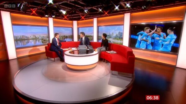 BBC Breakfast 2018 Studio 1