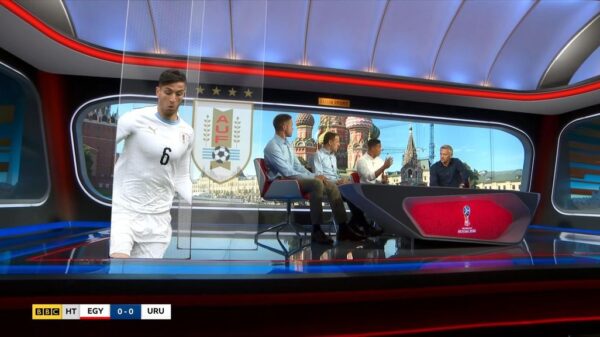 BBC World Cup 2018 BBC Studio Graphics 2
