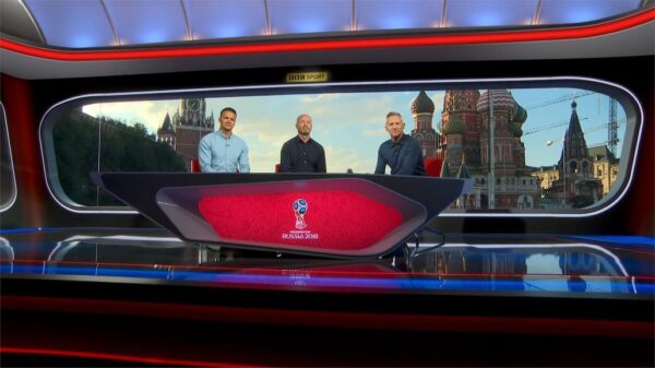 BBC World Cup 2018 Studio and Studio Graphics 11