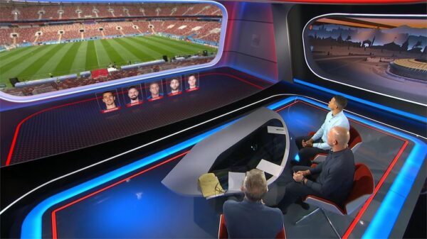 BBC World Cup 2018 Studio and Studio Graphics 9