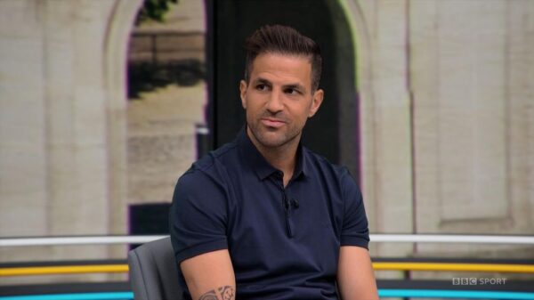 Cesc Fabregas BBC Euro 2020 2